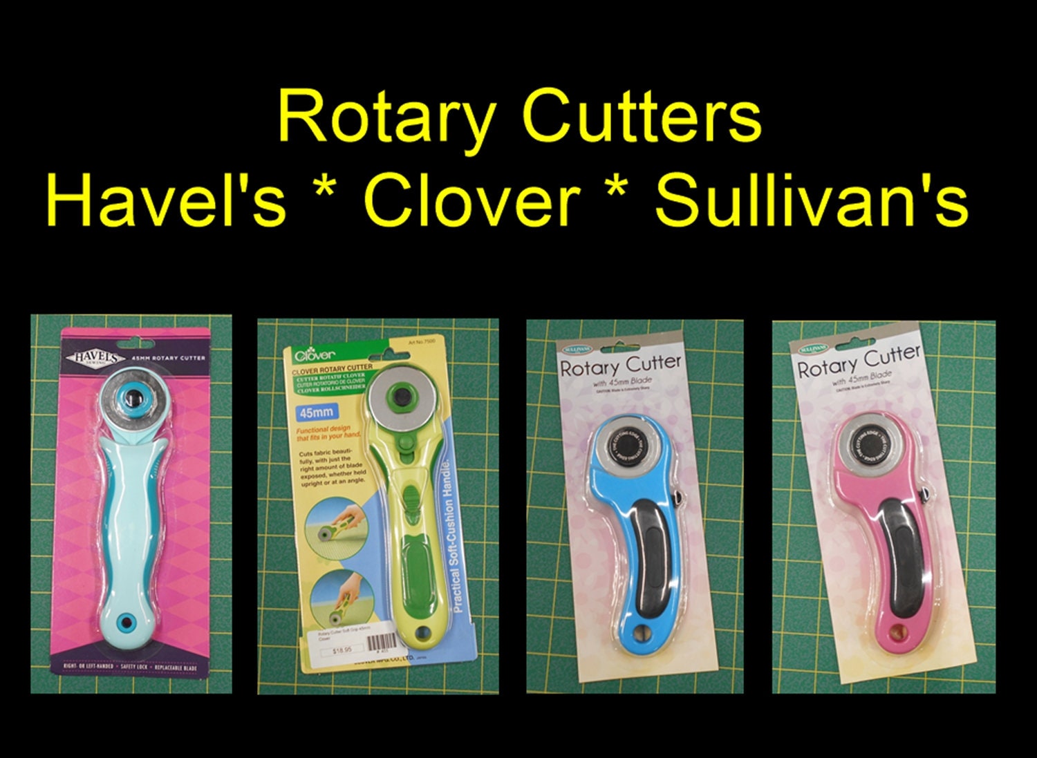 Quilting Rotary Cutters 