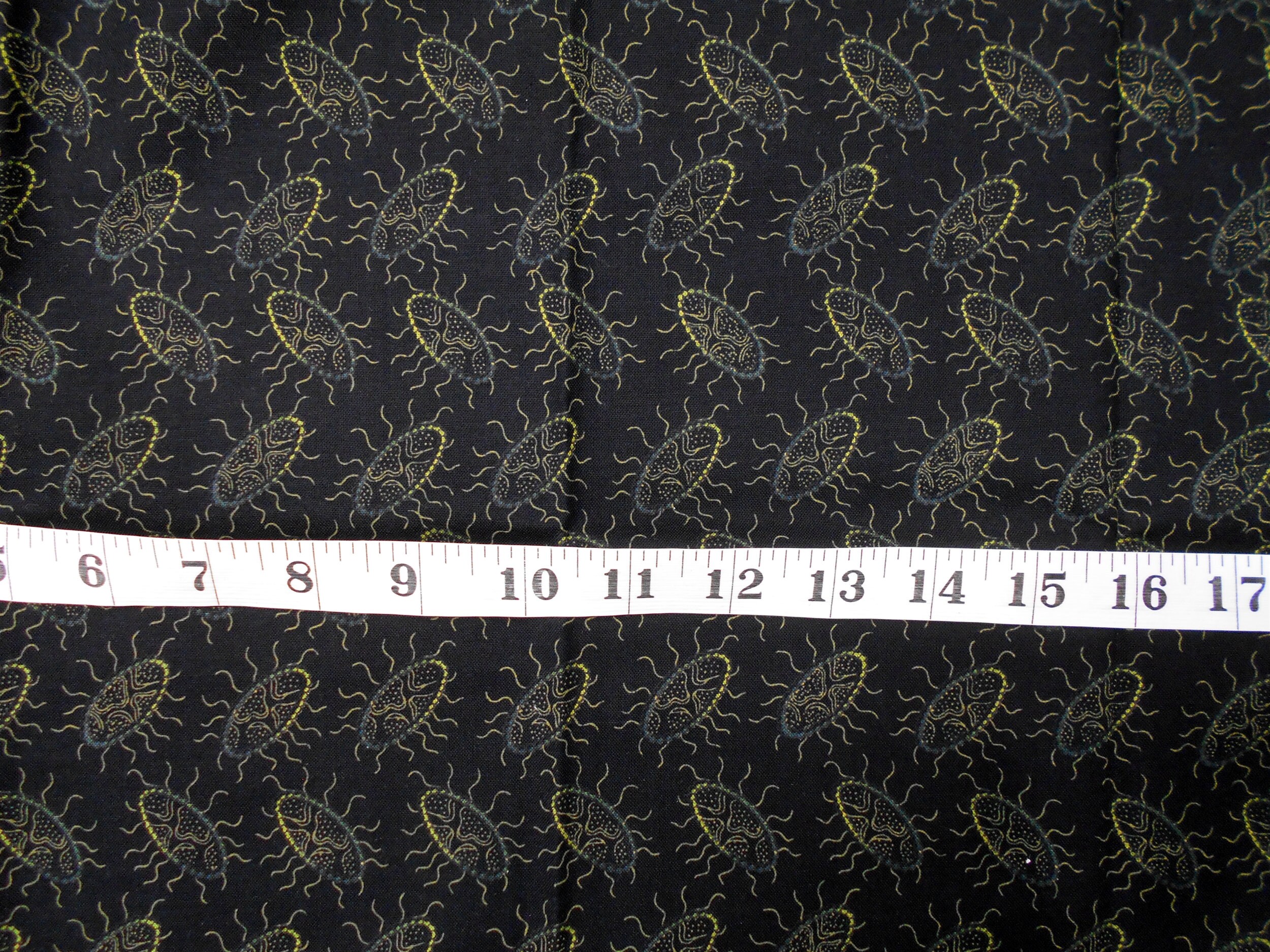 あい Fabric-1yd Piece #3183 -black Beauties 1890-1900
