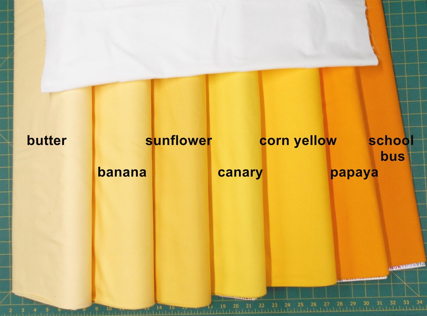 Kona Cotton-"Citrus"-By The Yard-R Kaufman-Solid Color Kona Cotton-"Citrus"-By The Yard-R Kaufman-Solid Color