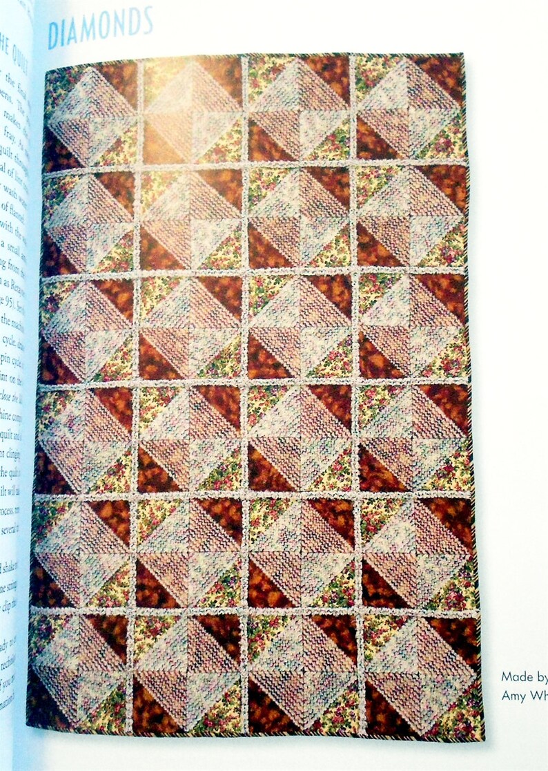 Book-Simple Chenille Quilts Block by Block Amy Whalen Helmkamp reversible That Patchwork Place/Martingale & Company 1515 image 4