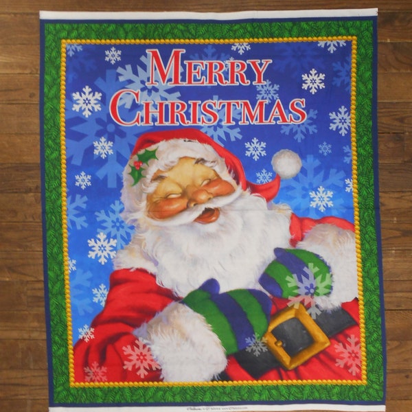 Ol' Saint Nick Plush Blanket