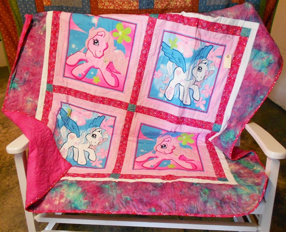 Vintage My Little Pony Blanket - Etsy