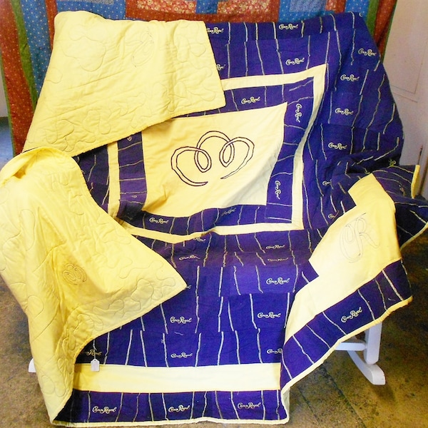 Crown Royal Quilt Etsy