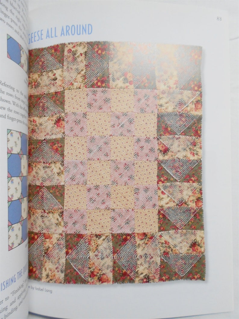 Book-Simple Chenille Quilts Block by Block Amy Whalen Helmkamp reversible That Patchwork Place/Martingale & Company 1515 image 9