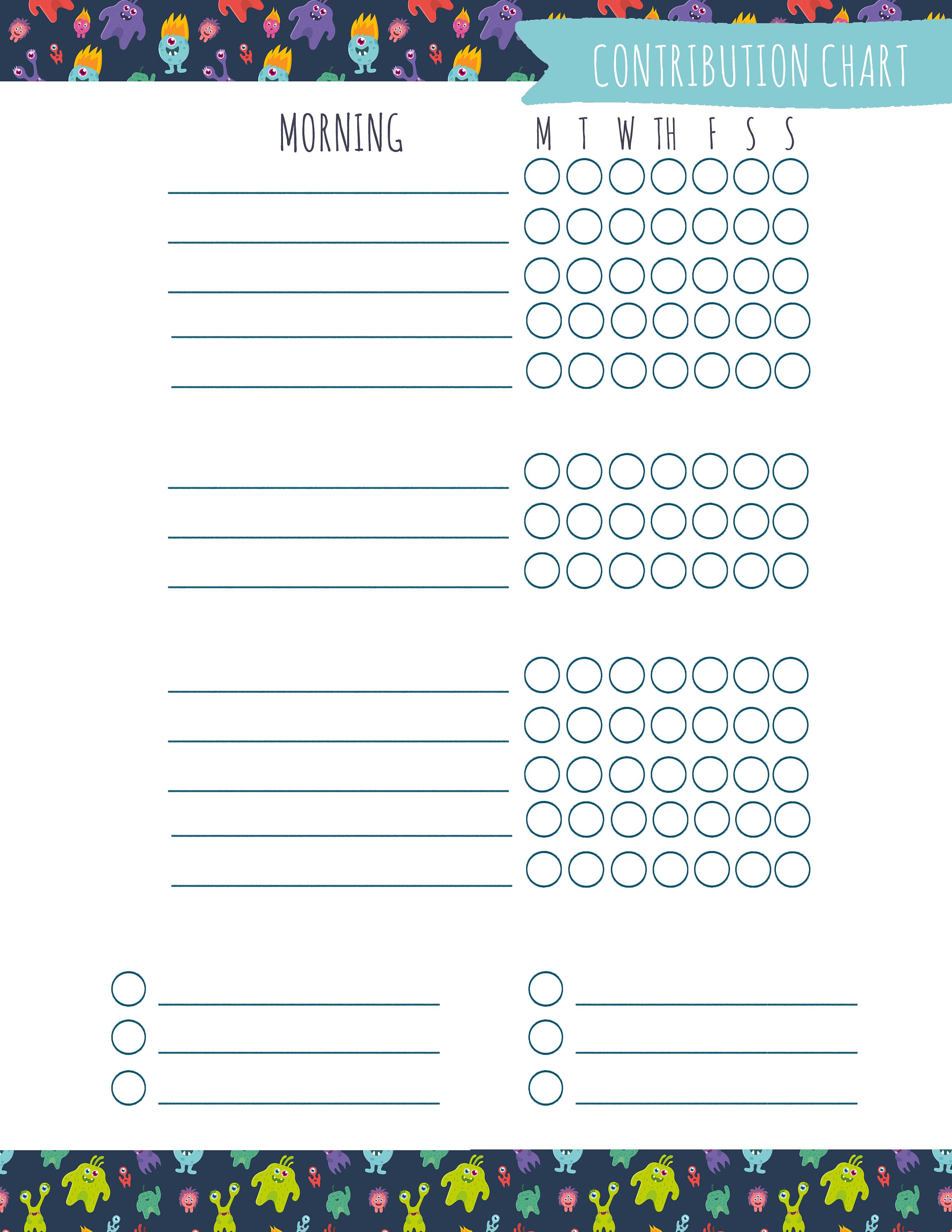 chore-chart-for-kids-chore-chart-printable-chore-board-etsy