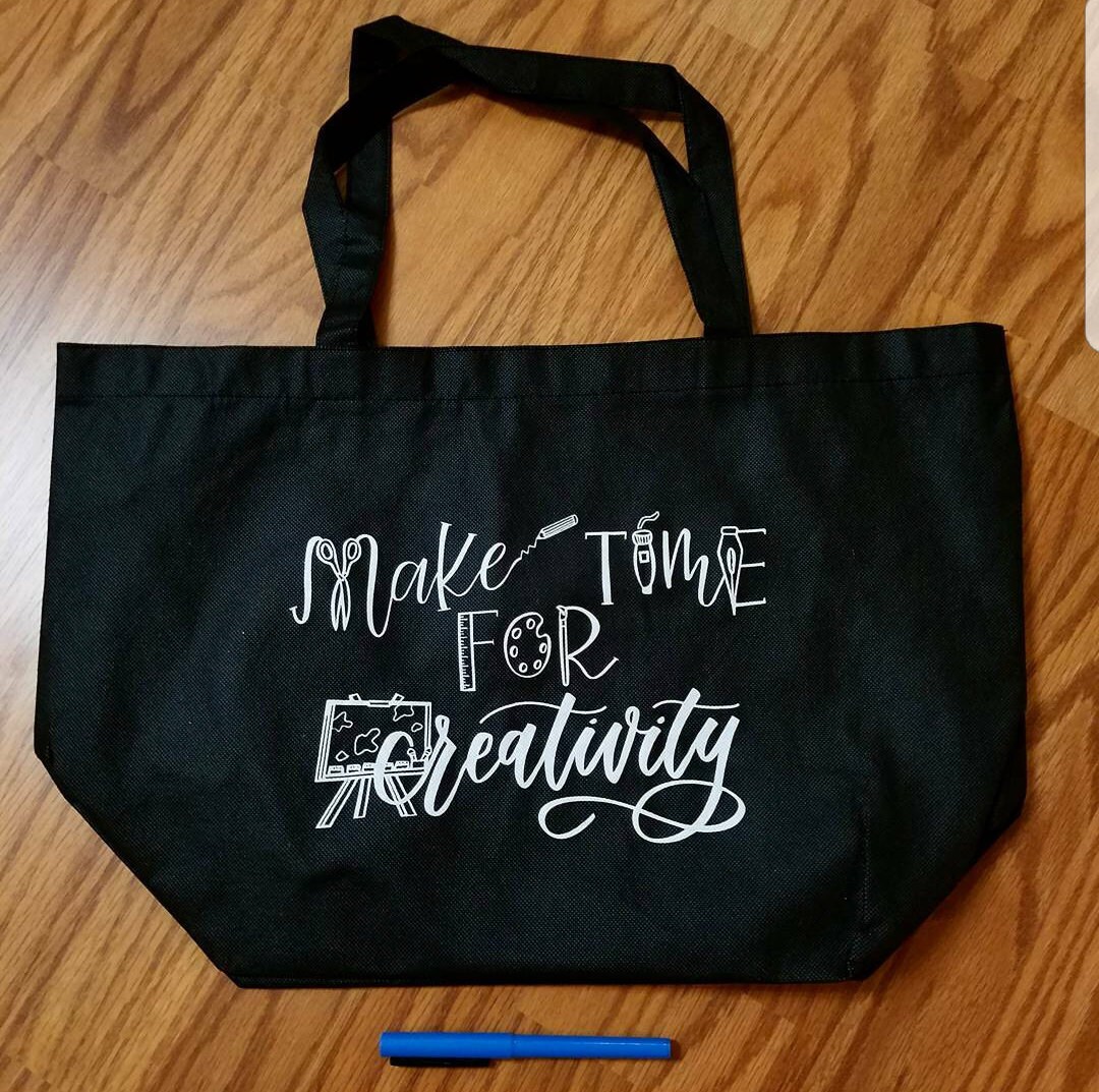 Make Time for Creativity Tote Bag - Etsy