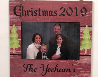 Christmas frame 2020 family memories holiday grandparents photo picture frame