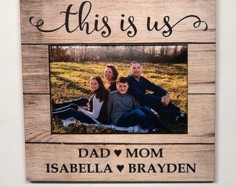 Family Picture Frame  Etsy