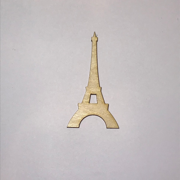 Eiffle Tower, Laser Cut Wood, Multiple Thickness, Sizes up to 60 Inches (5 feet), A350