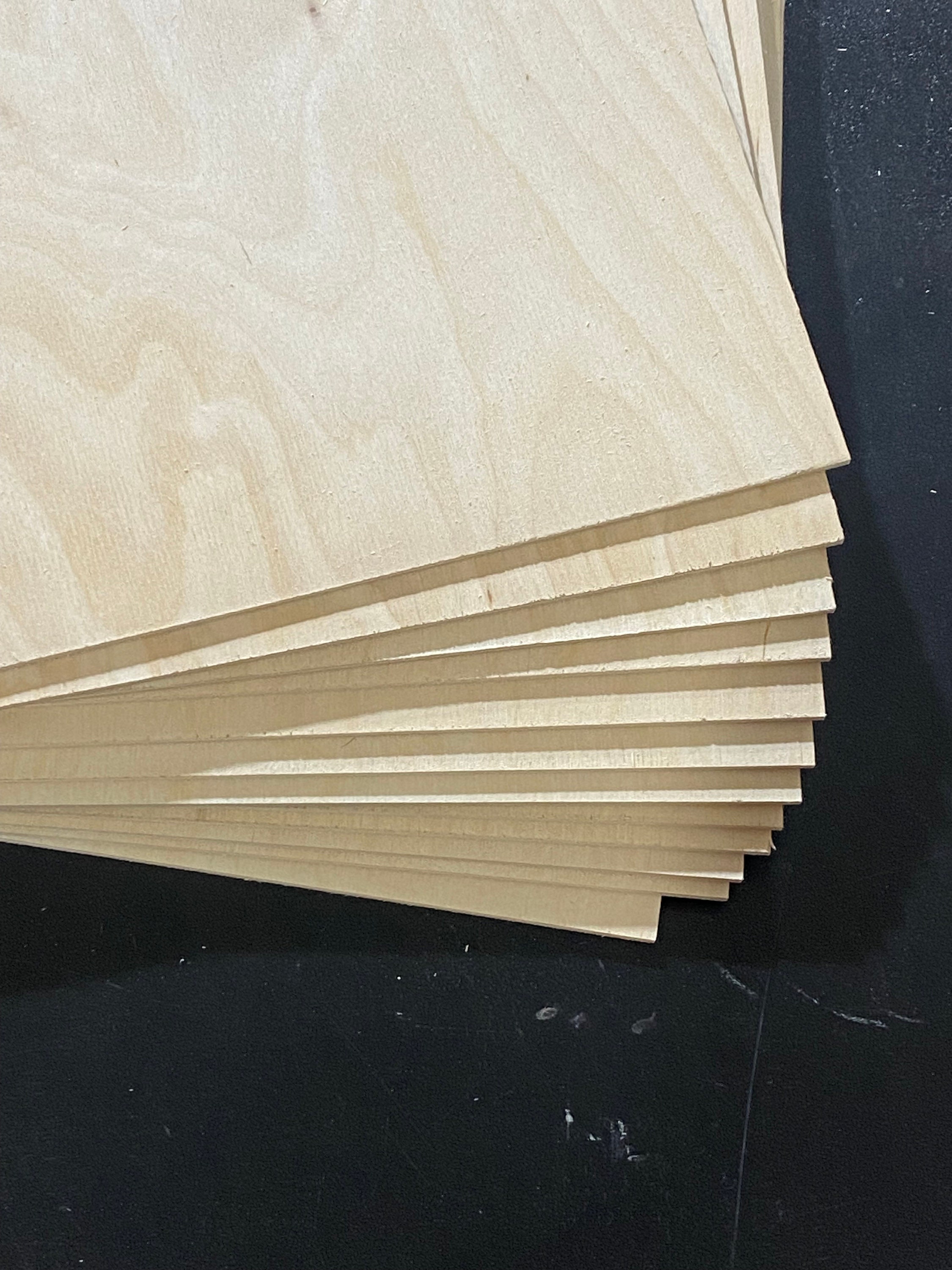 Birch plywood - 3mm - format 160x160mm - 10pcs. Botland