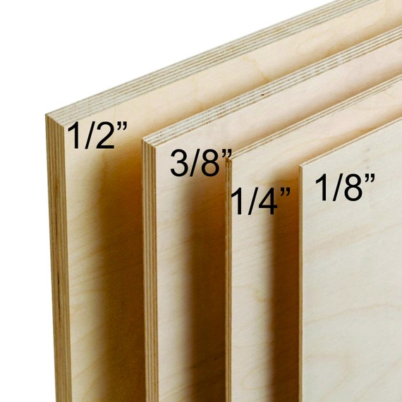 LASERWOOD Baltic Birch Plywood 1/8 x 18 x 24 PKG 25