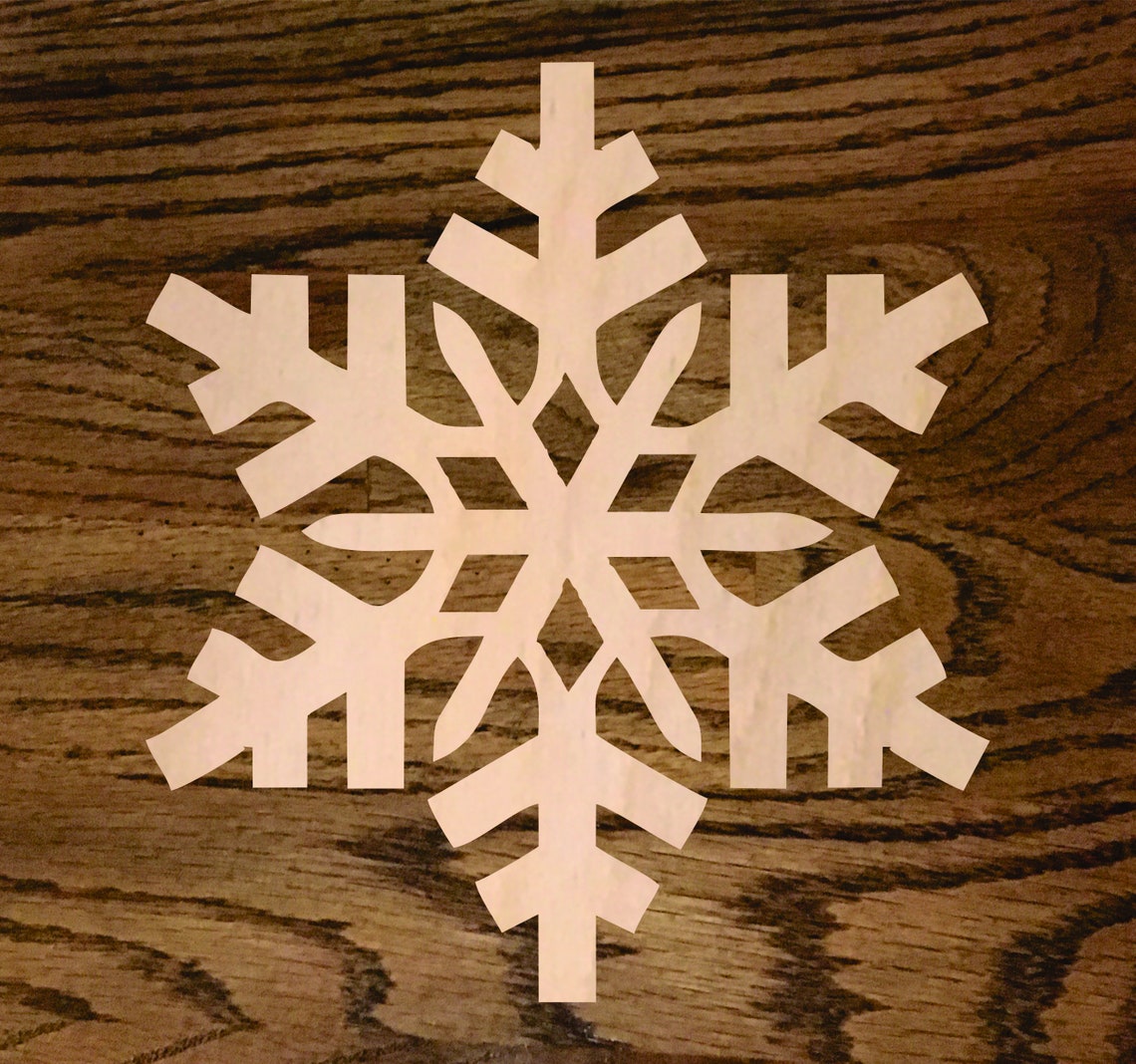 Lista 18+ Foto copos de nieve de madera Cena hermosa