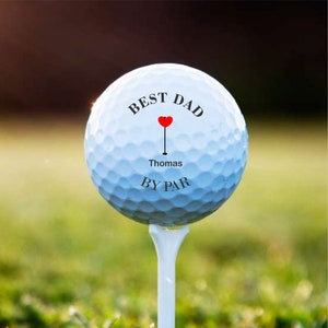 Personalized Golf Ball Gift for Dad, Golfer Gift, Custom Printed Golf Ball, Gift from Kids