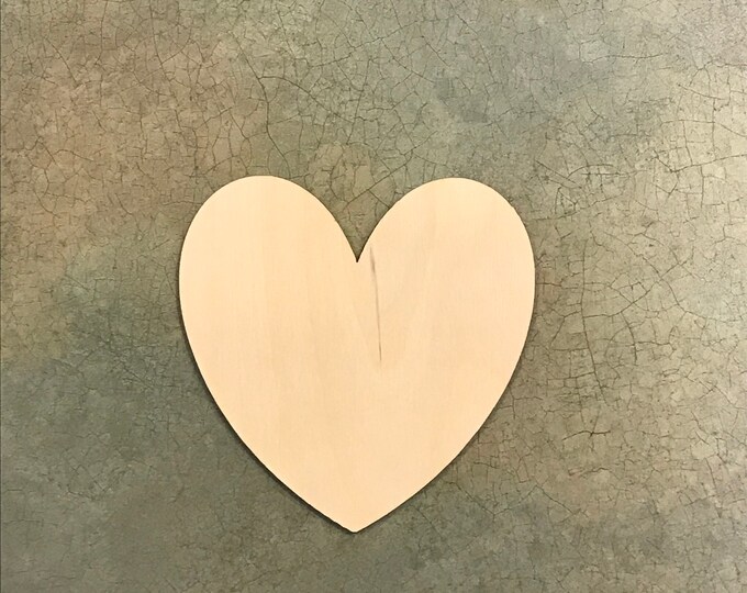 Heart - Laser Cut Wood