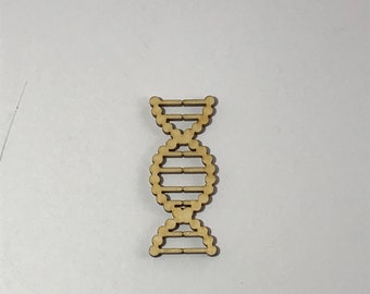 DNA, Double Helix, Laser Cut Wood, Multiple Thickness, Sizes up to 60 Inches (5 feet), A308