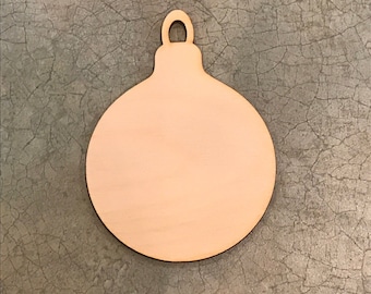 Ornement de Noël, Bois découpé au laser, Fournitures d’artisanat, Épaisseur multiple, Tailles jusqu’à 60 pouces (5 pieds), A246