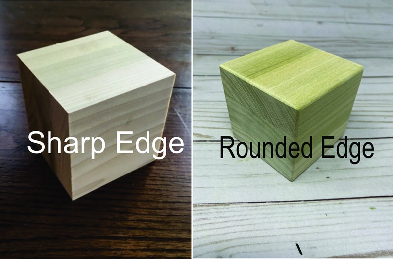 Premium Wooden Crafting Blocks, 1, 2, 3, 4, 6, 8, 10, 12 inch cubes. image 7
