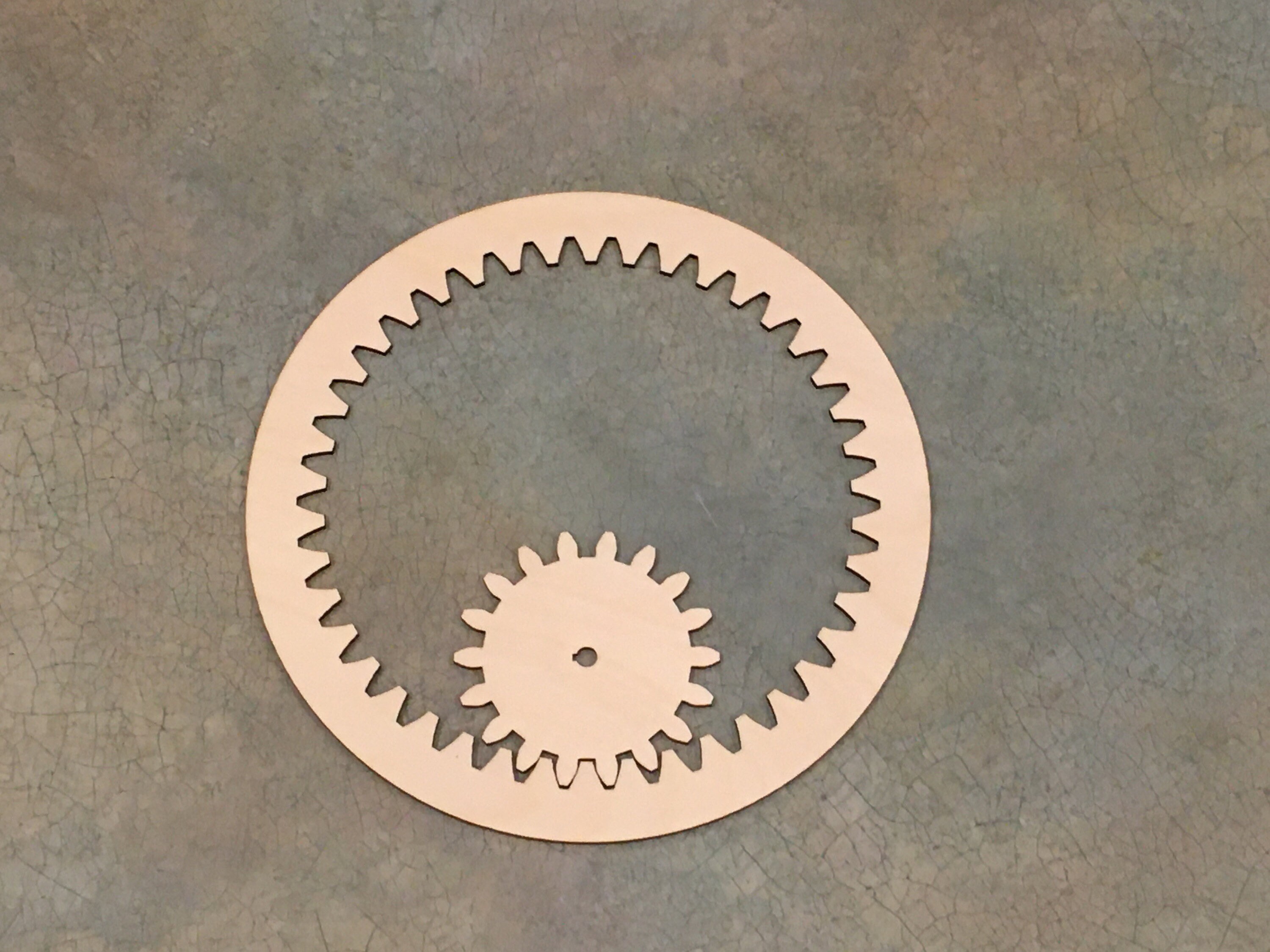 Interchangeable Wooden Gears Ring Gear Gear Rack Laser Cut Etsy UK