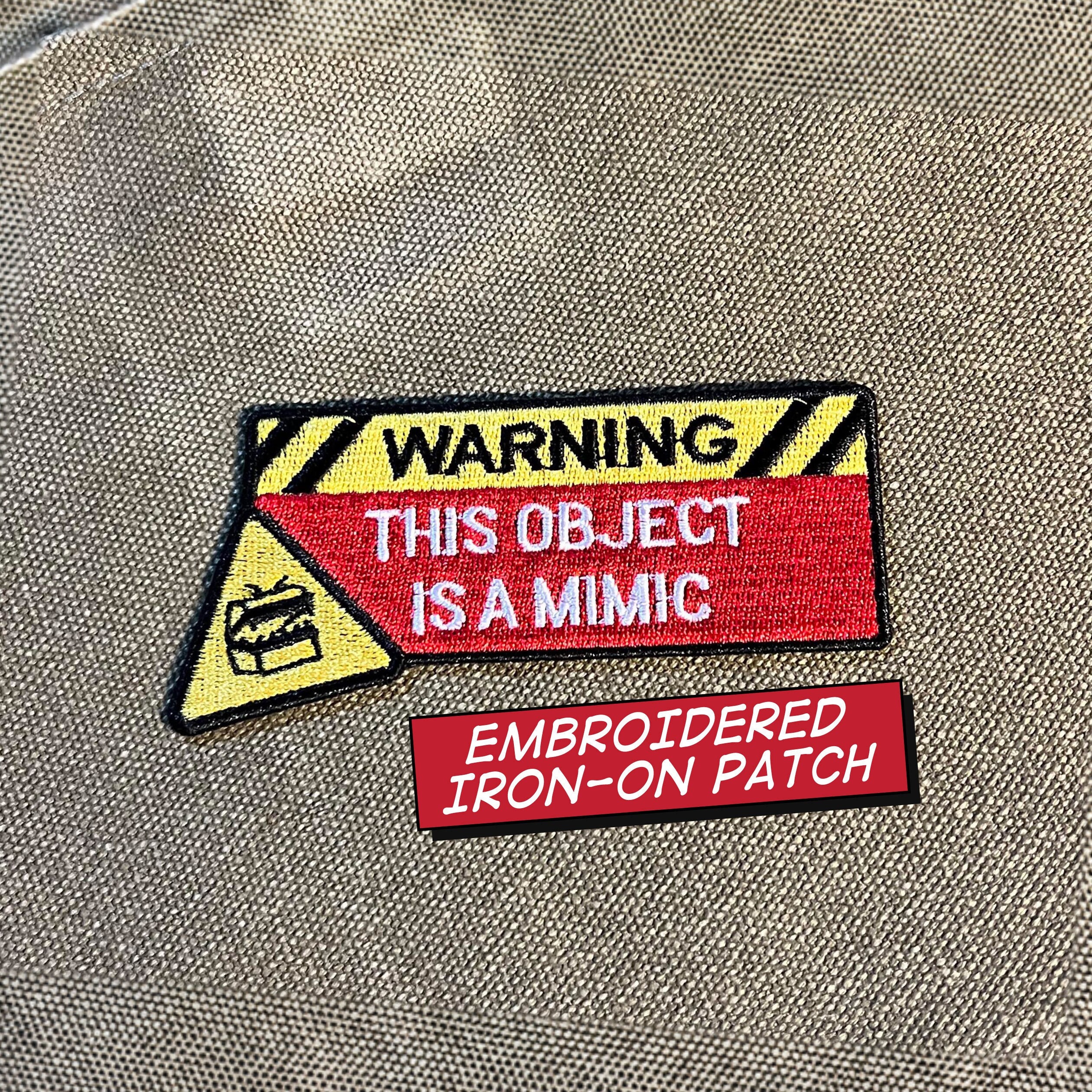  Approach with Extreme Caution Patch, Funny Patches