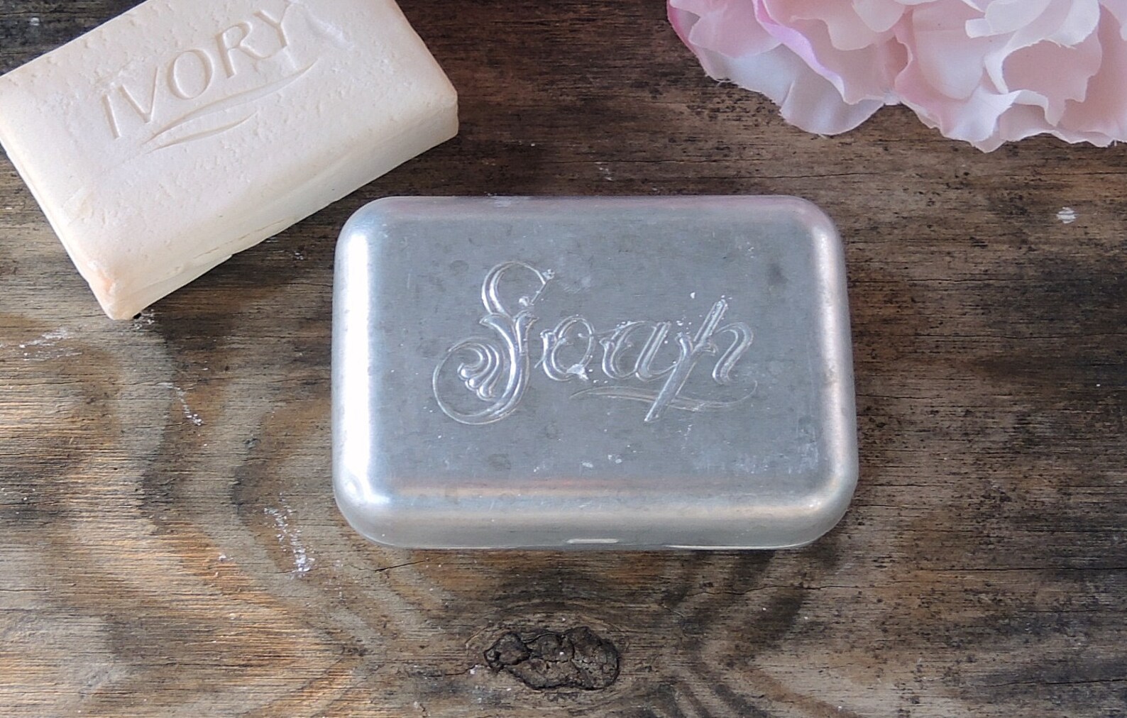 Victorian Soap Box Aluminum Toiletries Portable Metal Soap Box Etsy