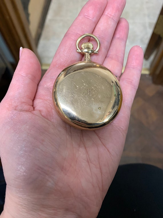 Vintage pocket watch Masonic pocket watch Elgin gold … Gem