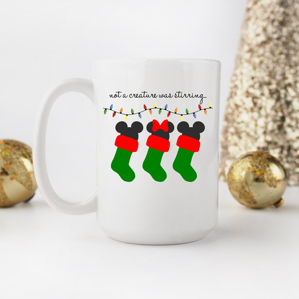 Mickey Christmas Mug Mickey Mug Minnie Christmas Mug Minnie Etsy