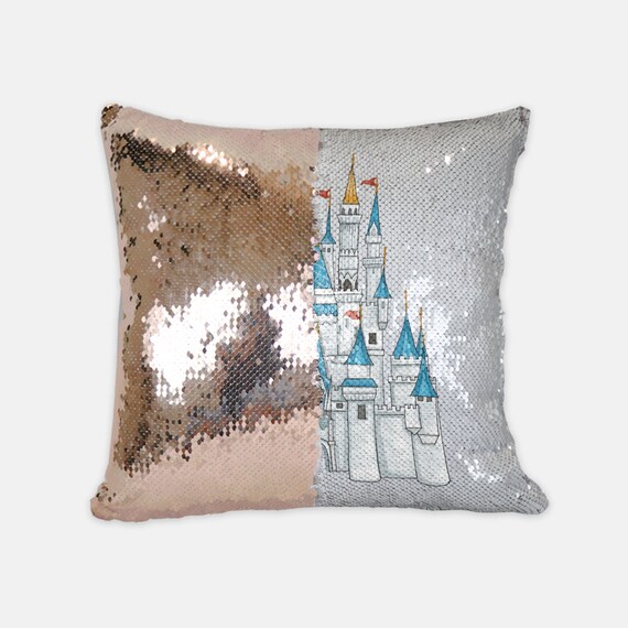 disney sequin pillow