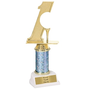 Hole in One Trophy with 3 lines of custom text