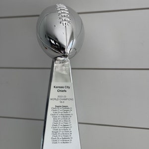 Kansas City Chrome Champion Trophy