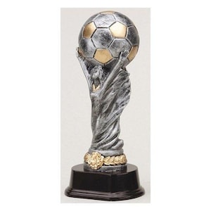 B2) RARE - 1958 World Cup Mini Trophy Brasil Campeao Junho Replica Souvenir  4.5”