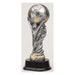 Soccer World Cup Trophy with 3 lines of custom text 