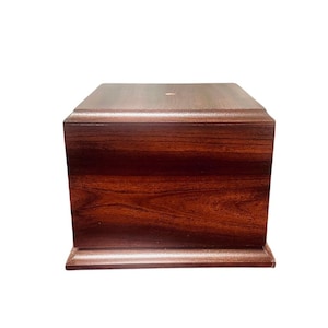 Cherry Finish Wood Base