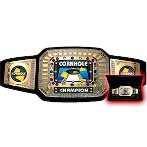 Cornhole Championship Award Belt by TrophyPartner
