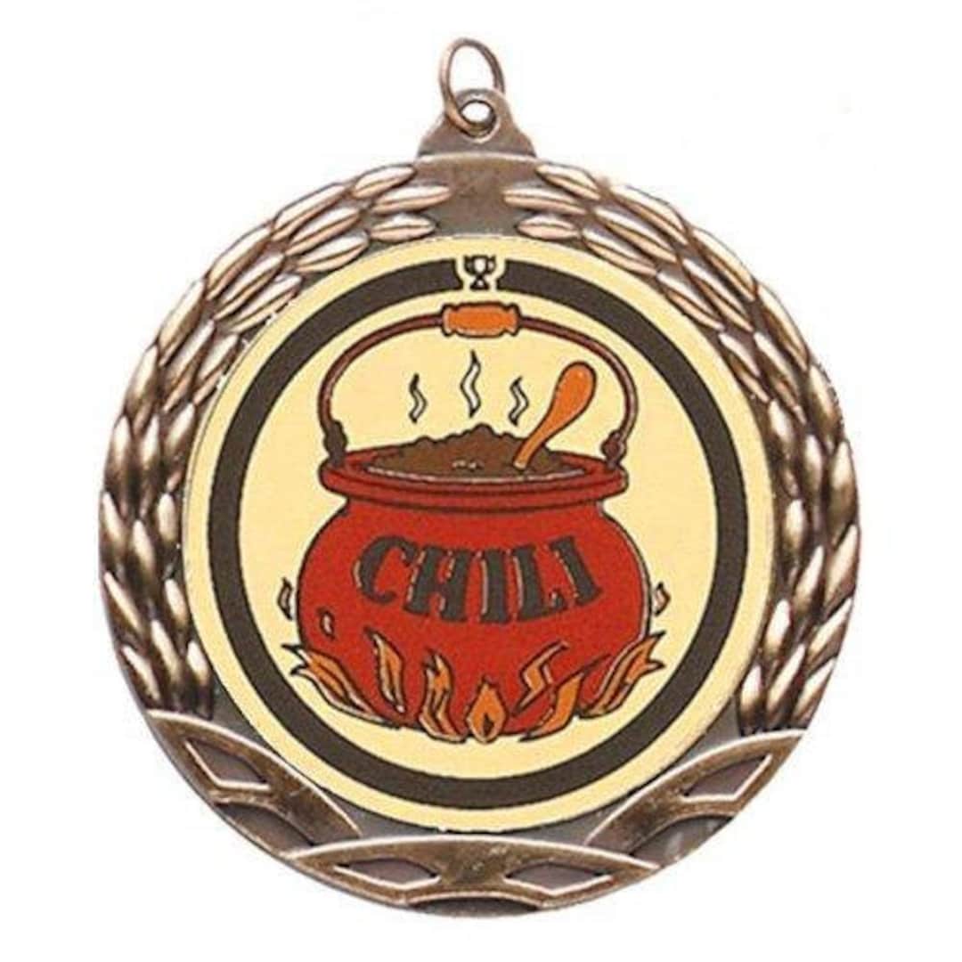 Chili Cook off Award Medals Etsy