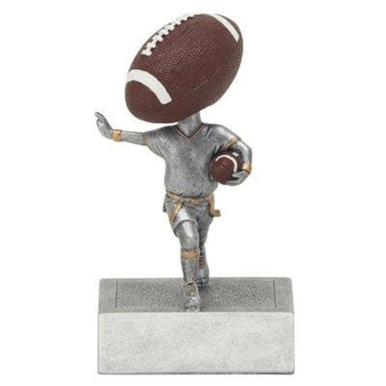 Flag Football Bobblehead Trophy With 3 Lines of Custom Text Etsy