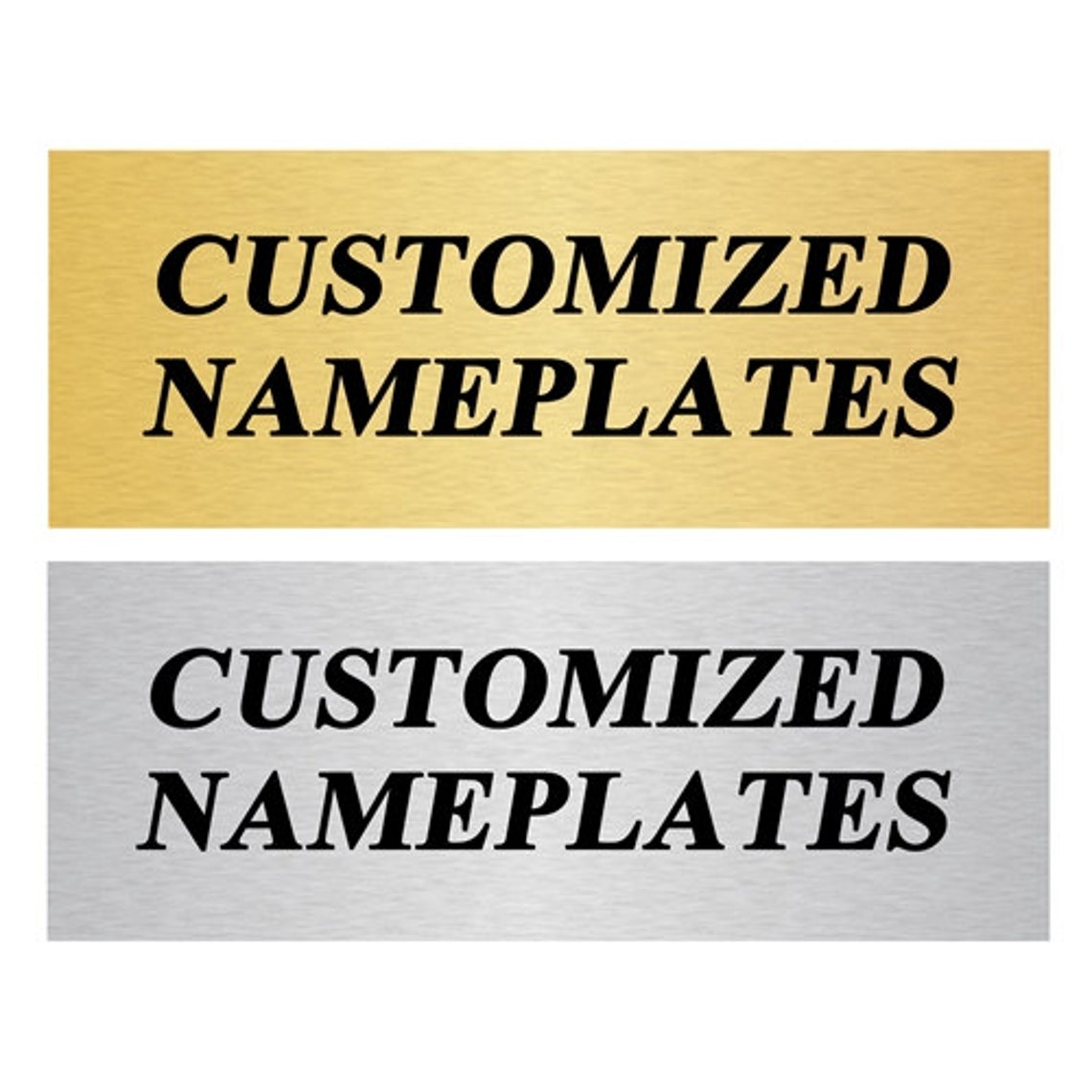 Custom Name Plates Trophy Plates Etsy