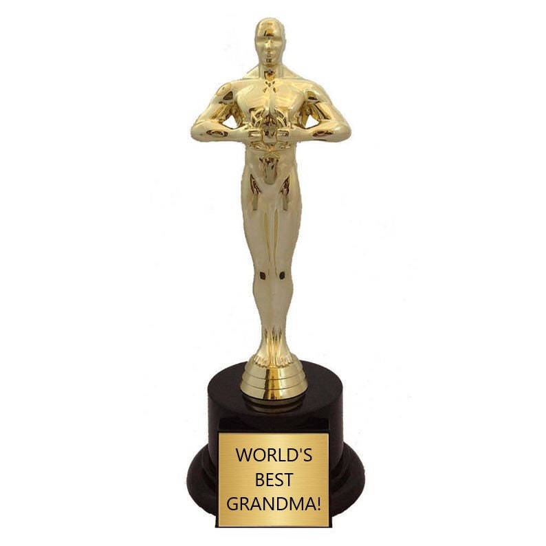 World's Best Grandma Trophy Etsy