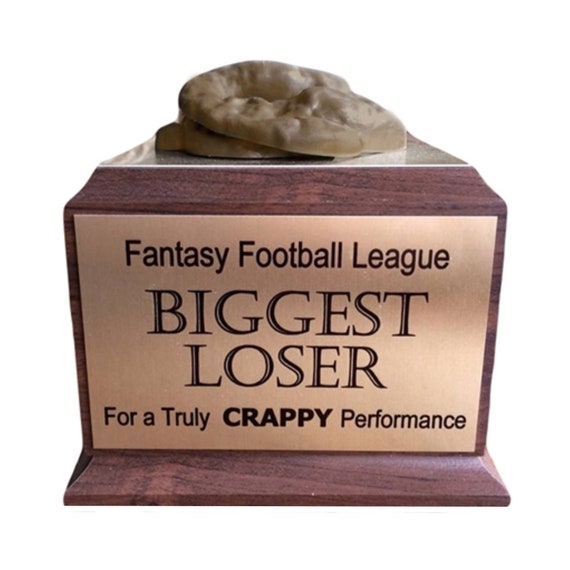 Fantasy Football Loser Pile of Crap You Stink Biggest Loser Etsy