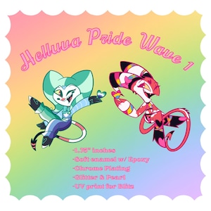 Helluva Pride Pins Wave 1! Limited Edition