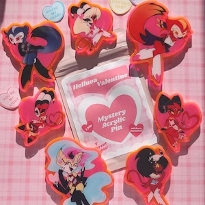 Helluva Valentine Mystery Acrylic Pin Bag