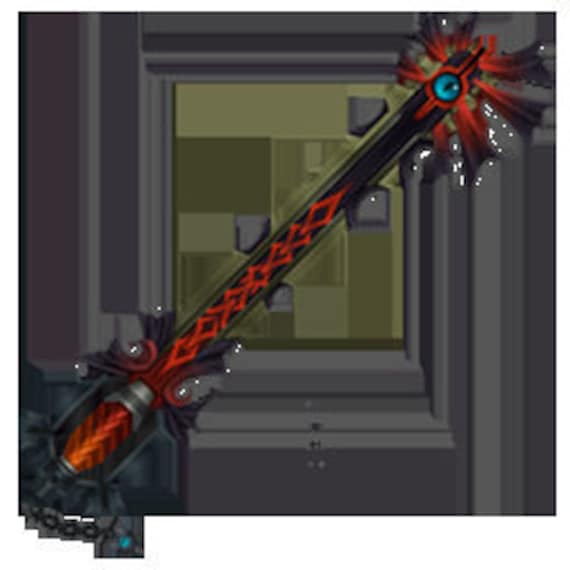 Chaos Ripper Keyblade Price Not Listed Etsy