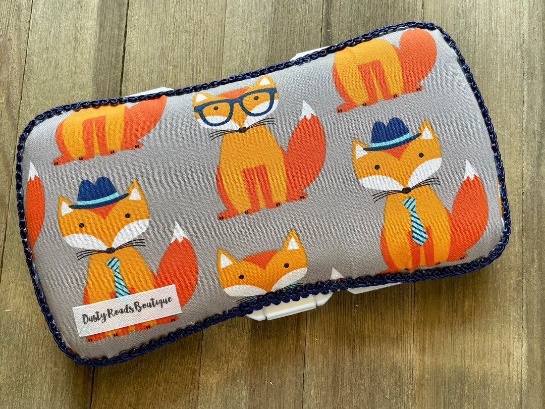 Custom Travel Case Pattern What Did the Fox Say Etsy