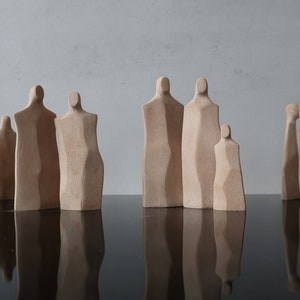 Abstract Ceramic sculptures, Systemic Constellation Figures, Family Constellation Figurines image 4