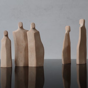 Abstract Ceramic sculptures, Systemic Constellation Figures, Family Constellation Figurines image 9