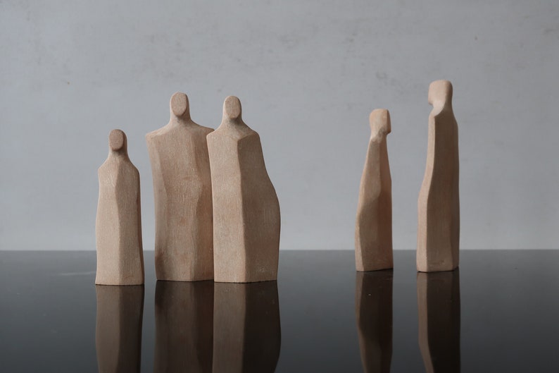 Abstract Ceramic sculptures, Systemic Constellation Figures, Family Constellation Figurines image 9