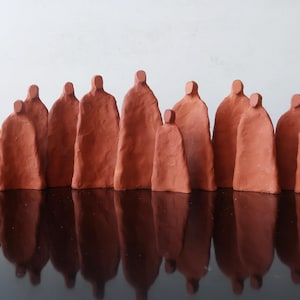 Abstract Ceramic sculptures, Systemic Constellation Figures, Family Constellation Figurines