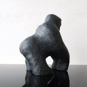 Ceramic sculpture Demonic gorilla imagem 7