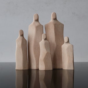 Abstract Ceramic sculptures, Systemic Constellation Figures, Family Constellation Figurines image 2
