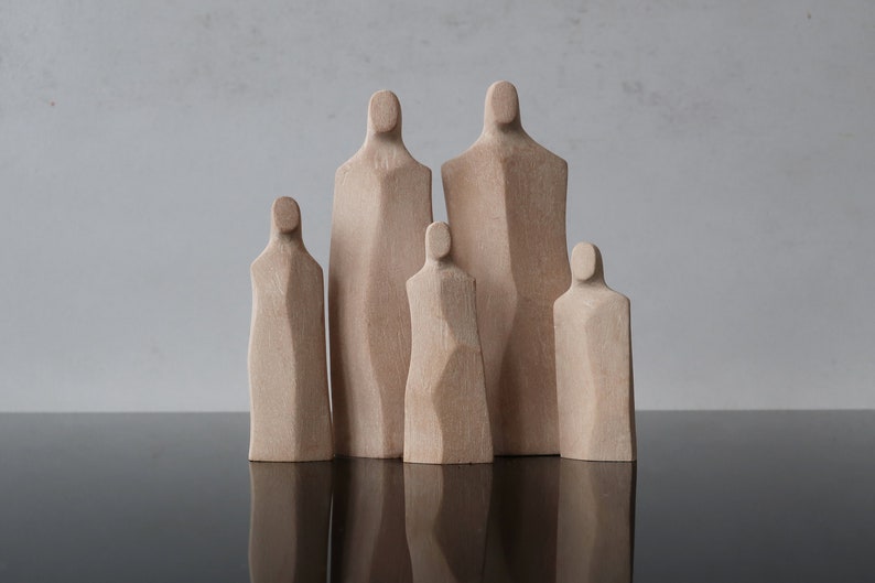 Abstract Ceramic sculptures, Systemic Constellation Figures, Family Constellation Figurines image 2