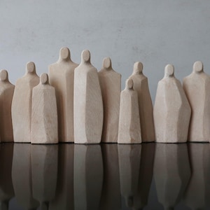 Abstract Ceramic sculptures, Systemic Constellation Figures, Family Constellation Figurines
